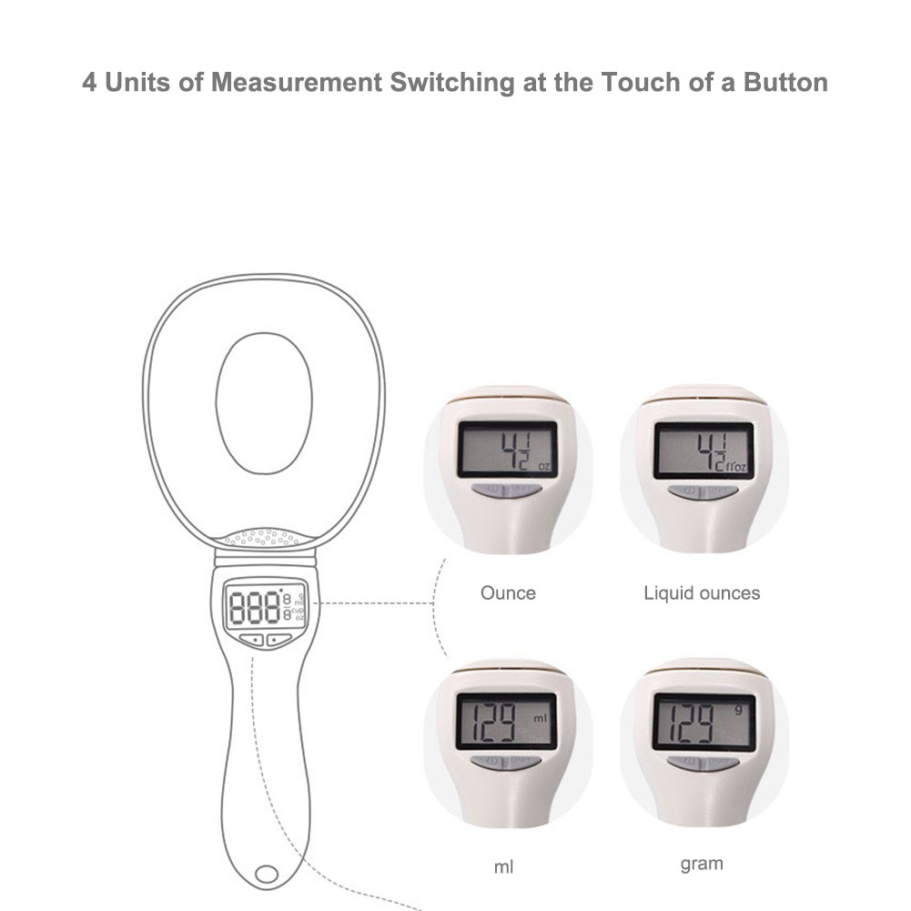 Digital Measuring Spoon with L - Kitchen Electronics Gadgets ulasan dan harga