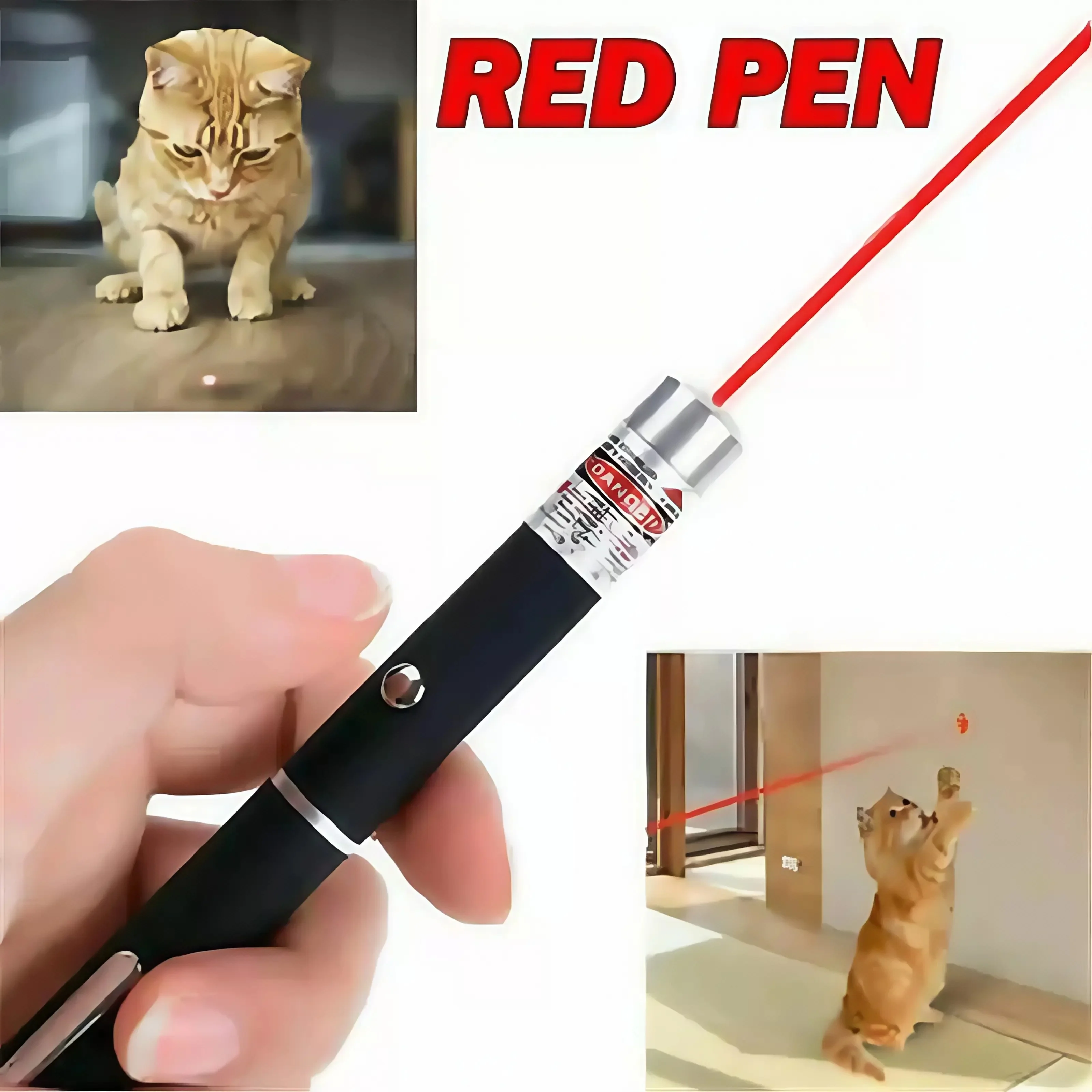 Red Laser Pointer Pen - Long R - Laser Pointer Presenter ulasan dan harga