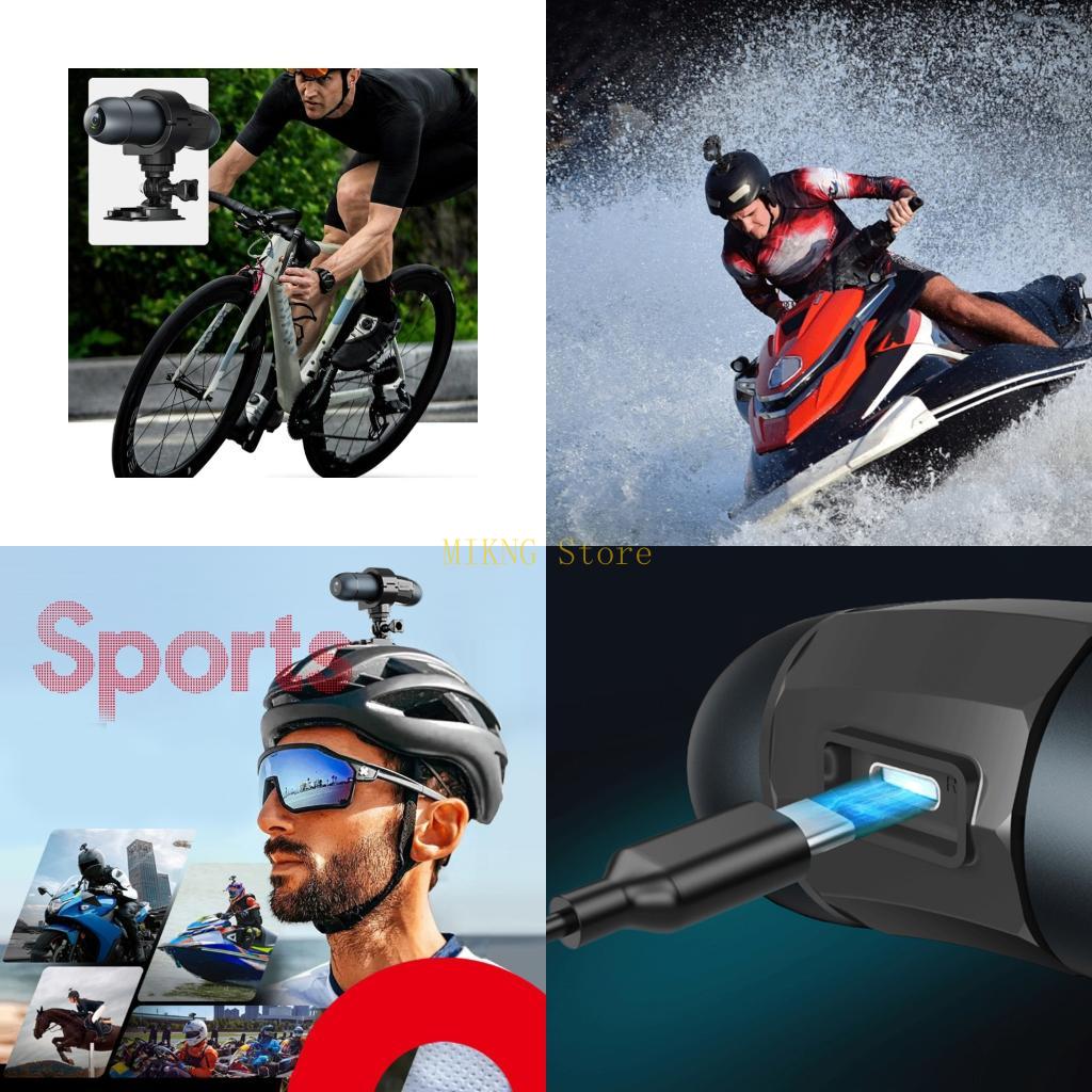 Lightweight Helmet Mount Actio - Action Camera 4K ulasan dan harga