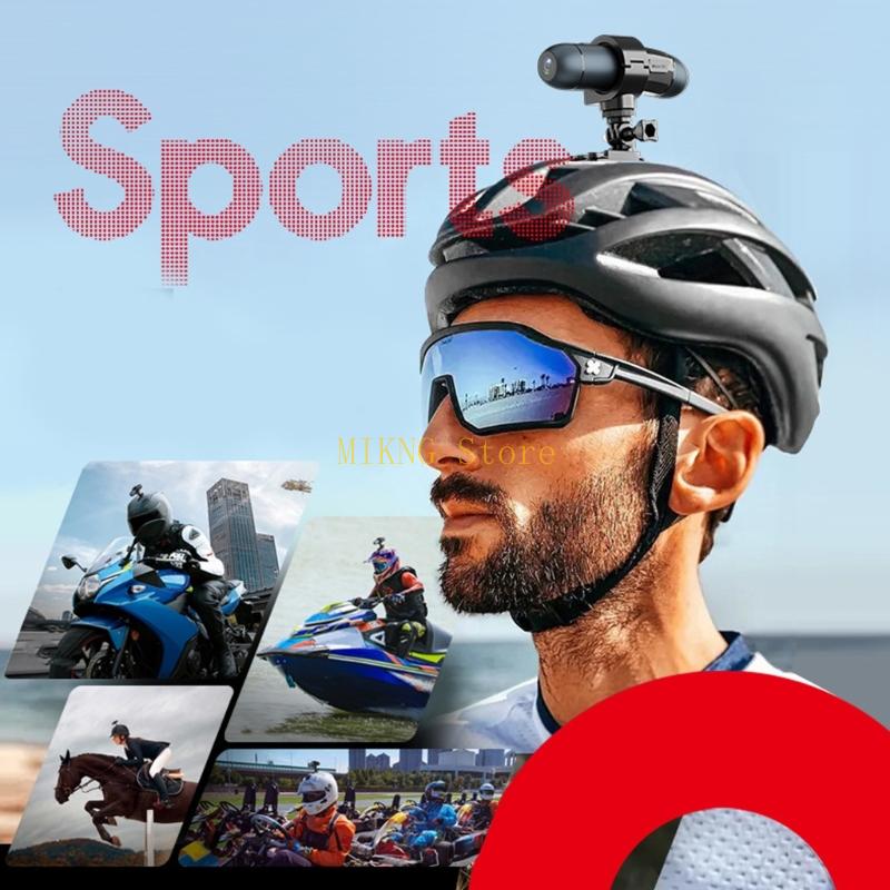 Lightweight Helmet Mount Actio - Action Camera 4K ulasan dan harga