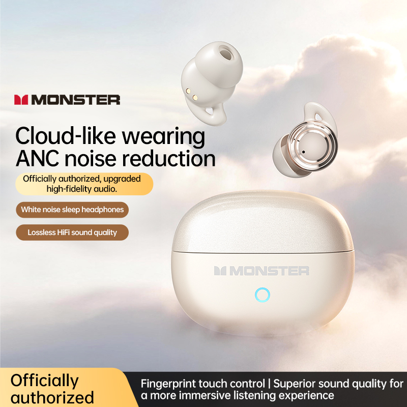 Monster A08 ANC Bluetooth 6.0  - Earbuds Anc Wireless ulasan dan harga