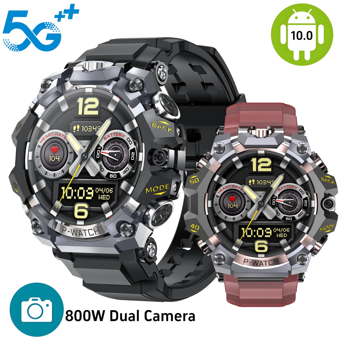 Q668 Smartwatch Android 10.0 1 - Electronics Quiz ulasan dan harga