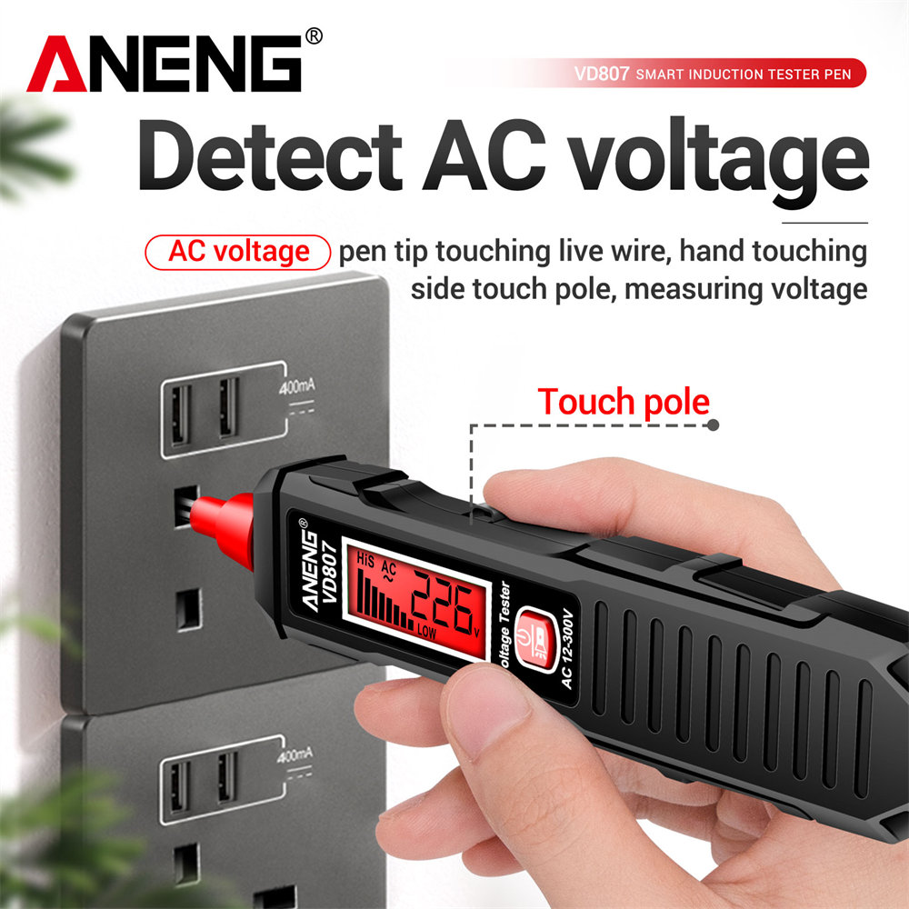 ANENG VD807 One-word Induction - Smart Pen Digital ulasan dan harga