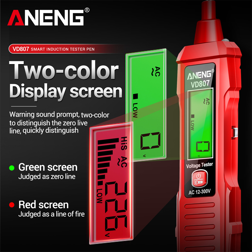 ANENG VD807 One-word Induction - Smart Pen Digital ulasan dan harga