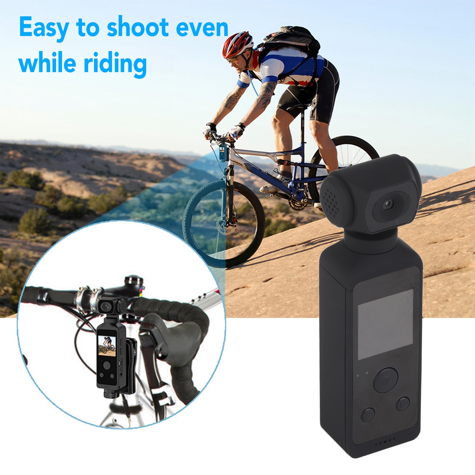 Camera 4K HD 270° Rotatable An - Action Camera 4K ulasan dan harga