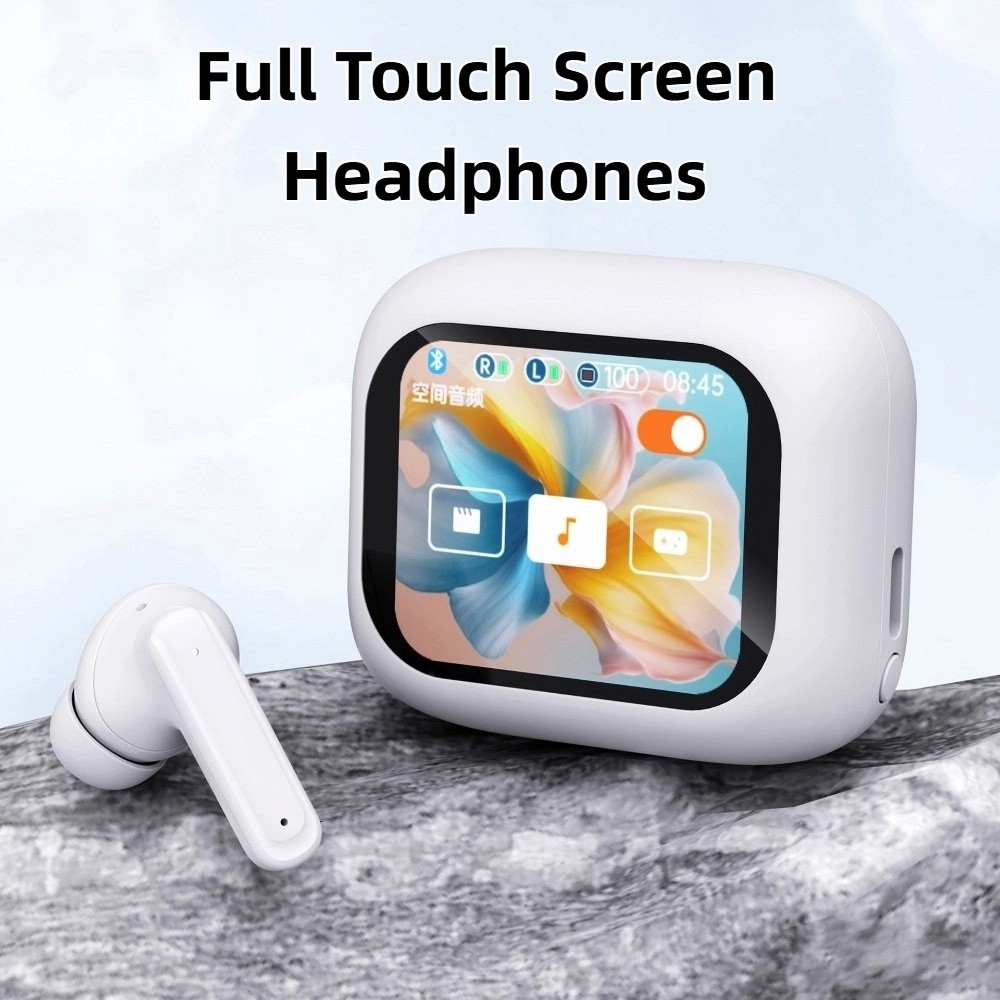 Bluetooth 5.4 Full Touch Scree - Earbuds Anc Wireless ulasan dan harga