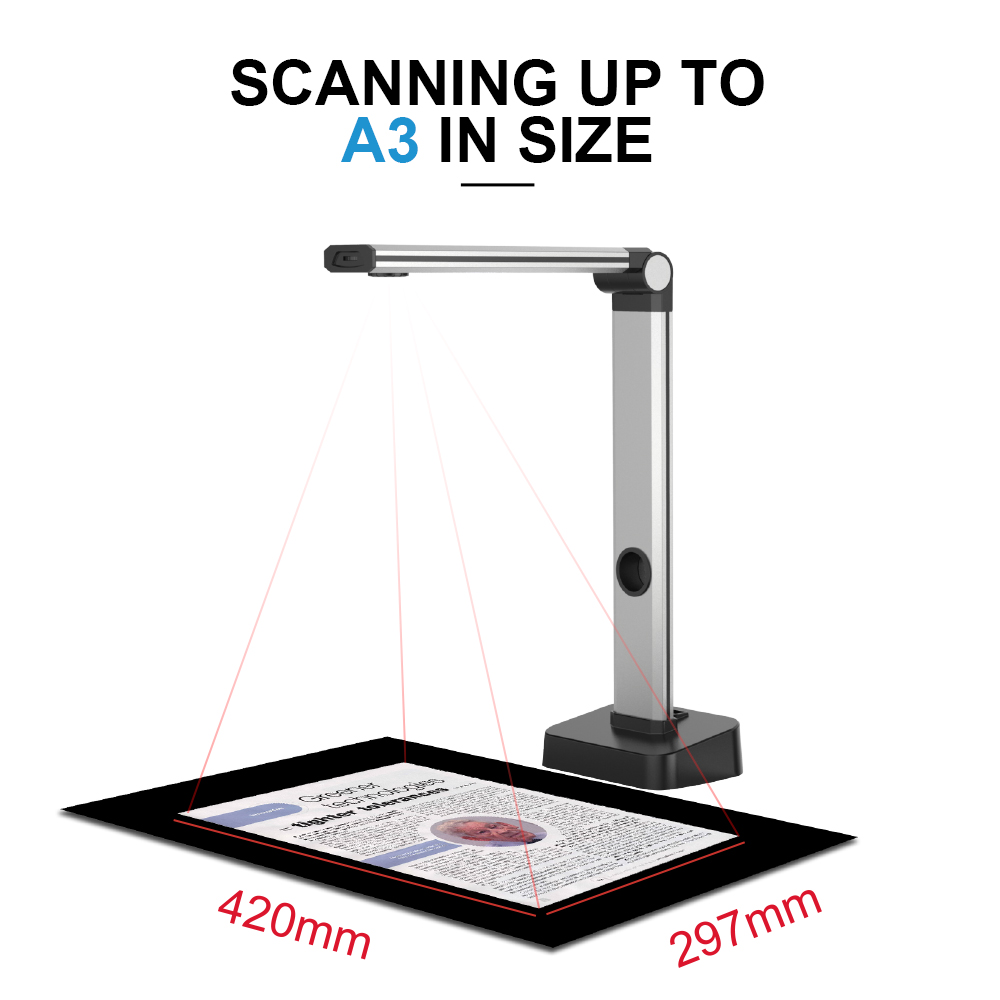 JOYUSING  L14 14MP HD Book & D - Document Camera Visualizer ulasan dan harga