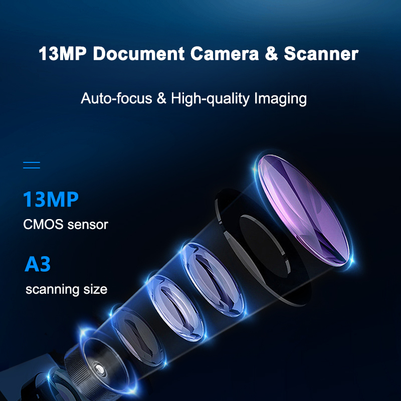 Portable Scanner Documents Boo - Document Camera Visualizer ulasan dan harga