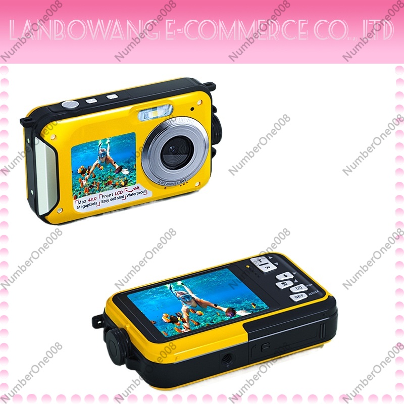 Dual Screen Waterproof Action  - Action Camera 4K ulasan dan harga