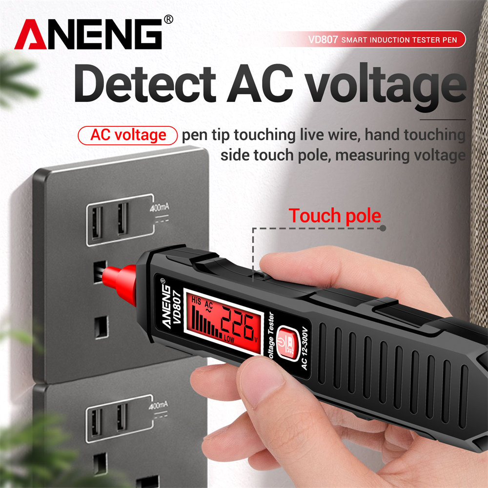 ANENG VD807 One-word Induction - Smart Pen Digital ulasan dan harga