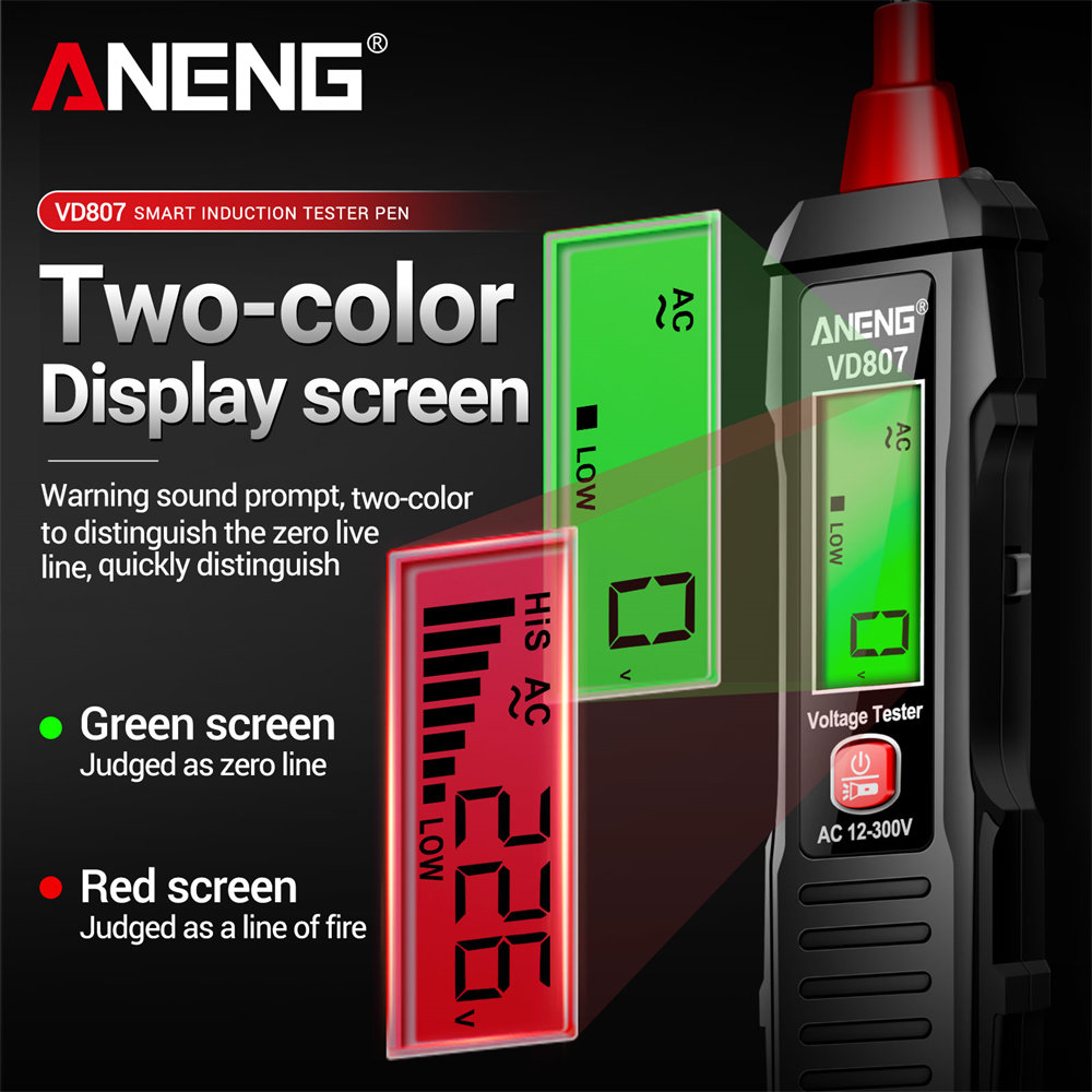 ANENG VD807 One-word Induction - Smart Pen Digital ulasan dan harga
