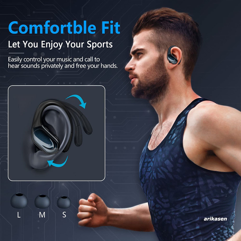 Wireless Earbuds Sport Bluetoo - Earbuds Anc Wireless ulasan dan harga