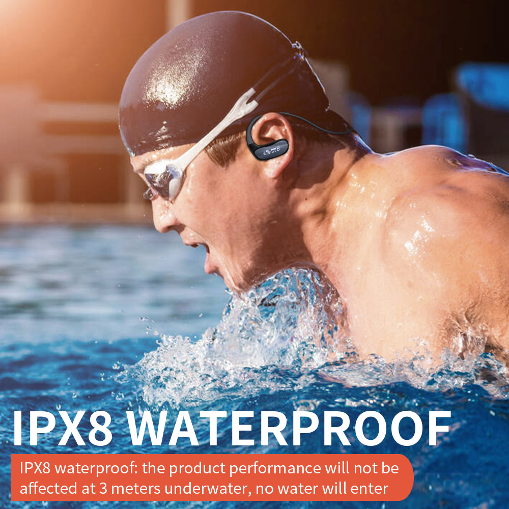 IPX8 Waterproof Bluetooth Head - Earbuds Anc Wireless ulasan dan harga