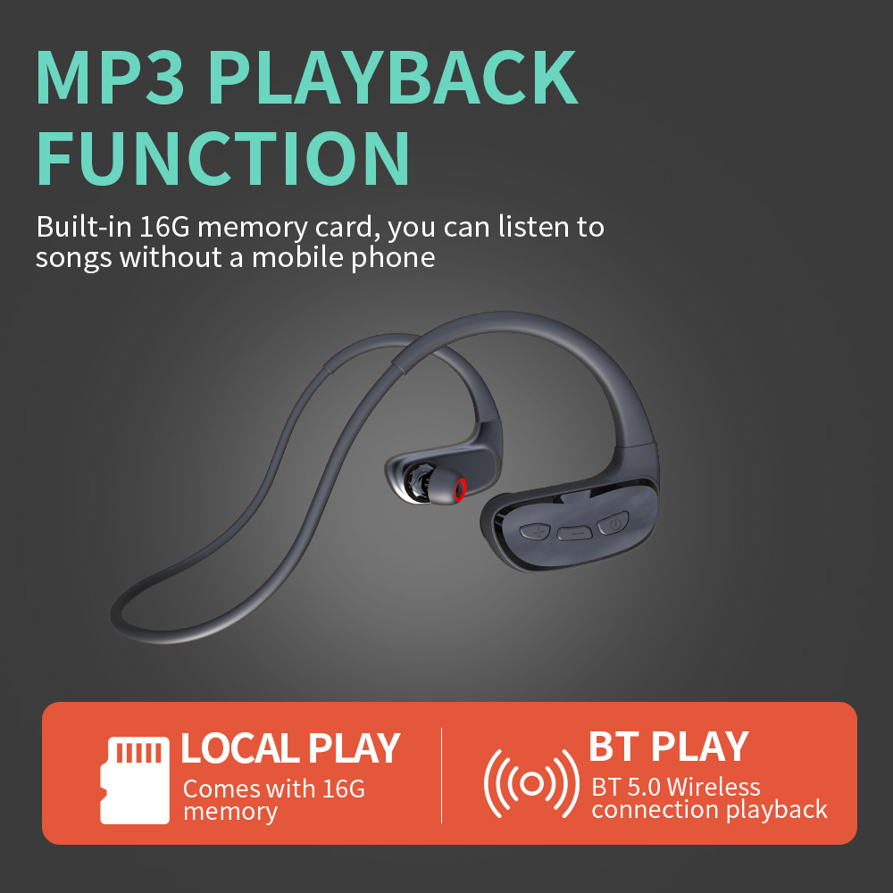 IPX8 Waterproof Bluetooth Head - Earbuds Anc Wireless ulasan dan harga