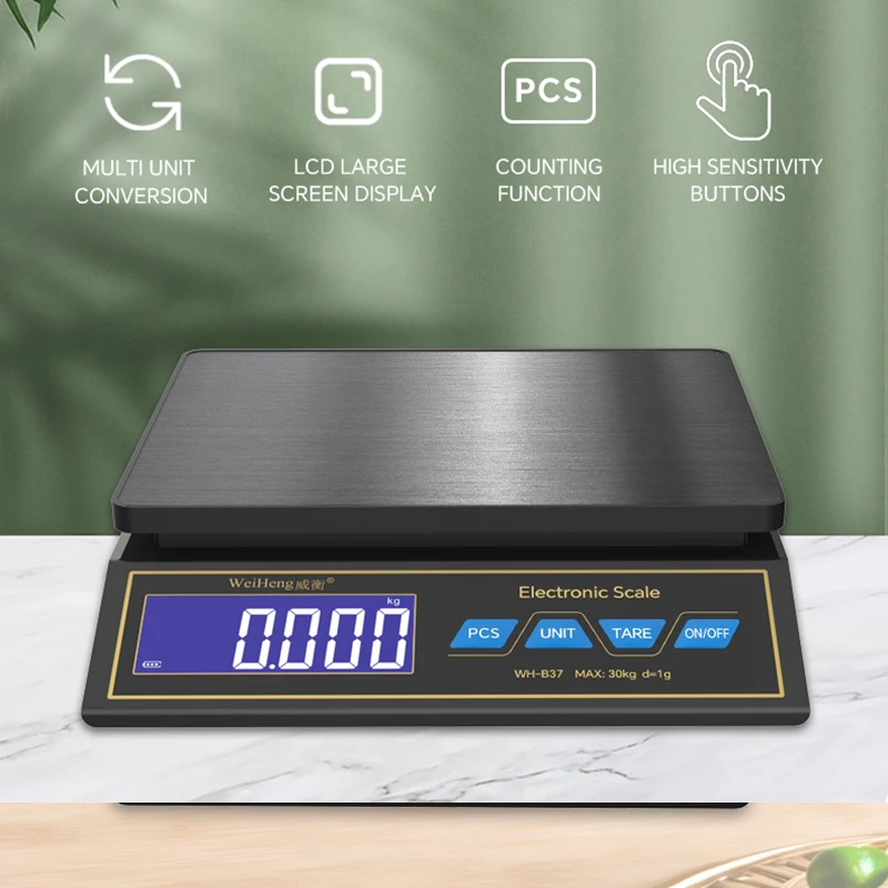 LCD Digital Kitchen Scale 30kg - Electronics Stuff ulasan dan harga